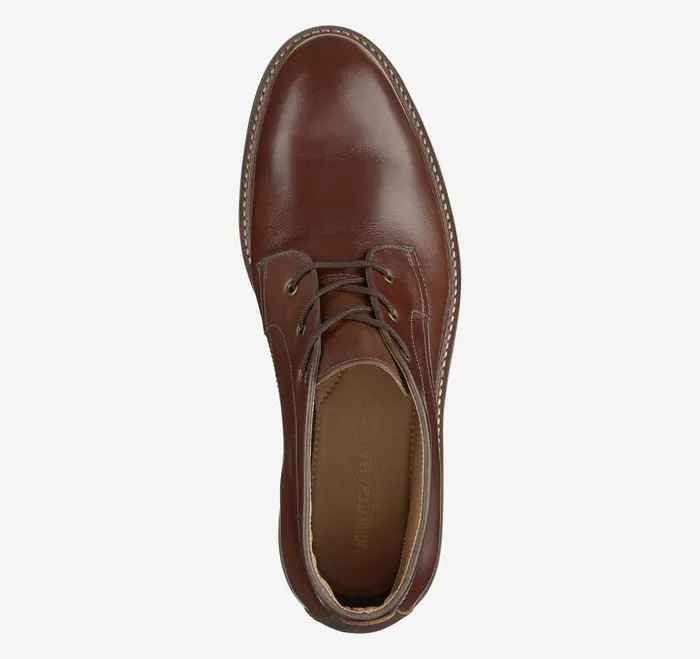Men Welch Chukka Boot Brandy American Full Grain JohnstonandMurphy Boots Men Welch Chukka Boot Brandy American Full Grain JohnstonandMurphy Boots