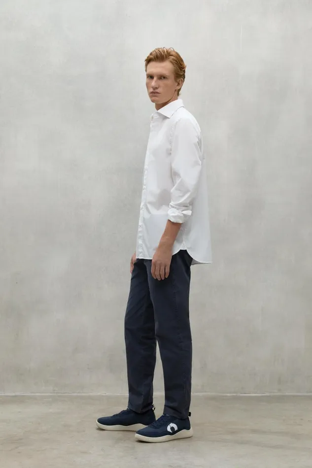 Men White Alfredo Shirt Ecoalf Shirts