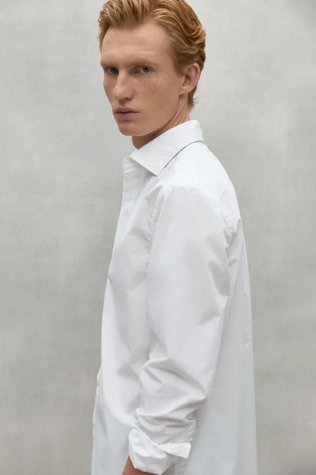 Men White Alfredo Shirt Ecoalf Shirts