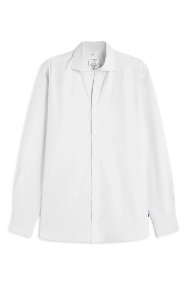 Men White Alfredo Shirt Ecoalf Shirts