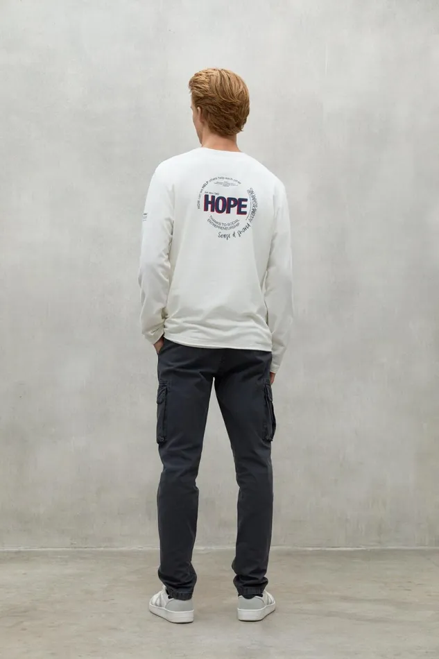 Men White Hope TShirt Ecoalf TShirts
