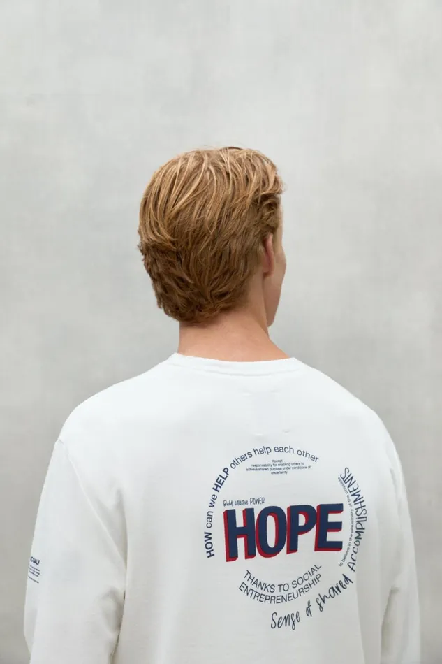 Men White Hope TShirt Ecoalf TShirts