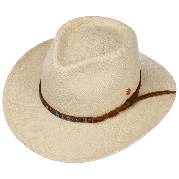 MenWomen Cowboy Hats Mayser Maxwell Western Panama Hat Nature MenWomen Cowboy Hats Mayser Maxwell Western Panama Hat Nature