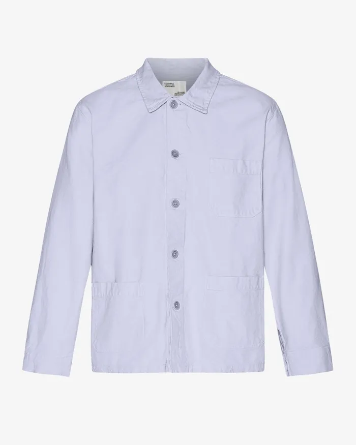 Men Workwear Jackets Colorful Standard Organic Workwear Jacket Soft Lavender