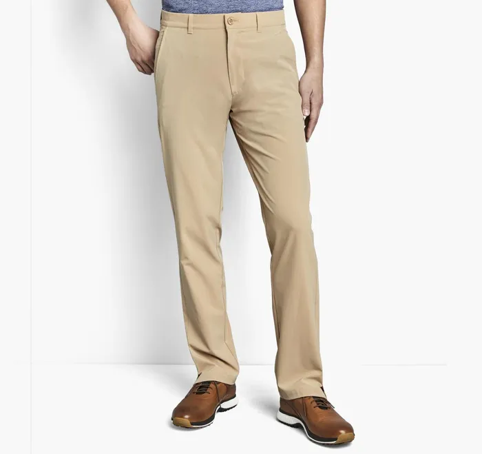 Men Xc4 Performance Pants Khaki JohnstonandMurphy Pants and Jeans