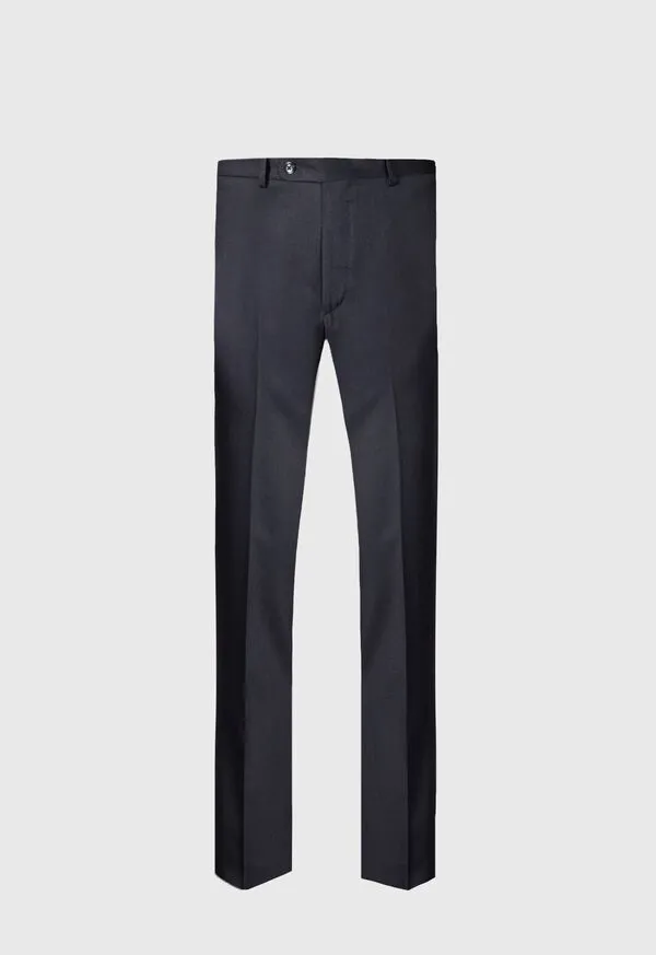 Mens Paulstuart All Year Wool Dress Trouser Charcoal Dress Pants