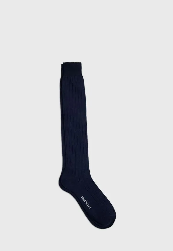 Mens Paulstuart Linen Mlange Sock Charcoal Socks
