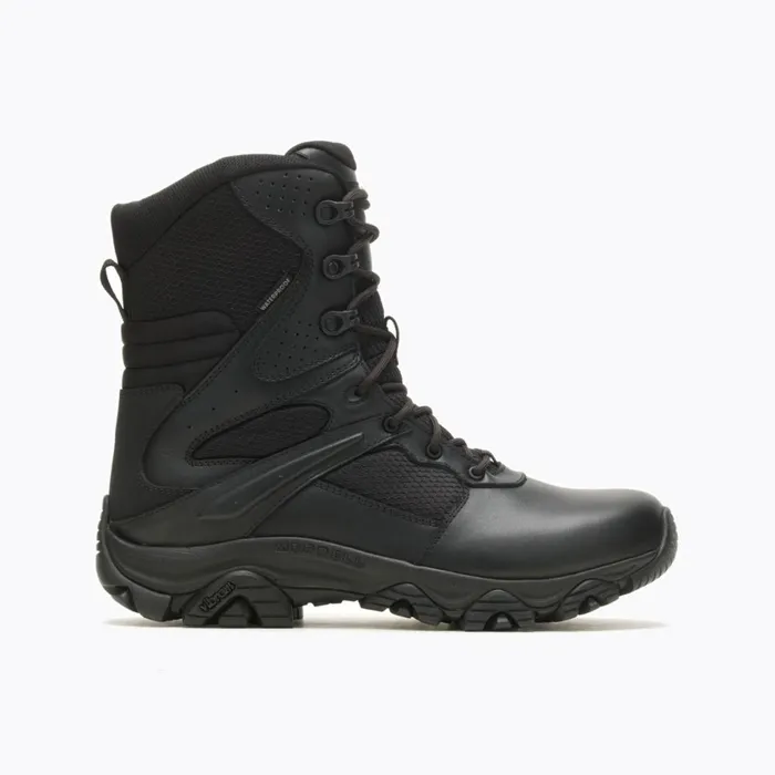 Merrell Boots Men Moab 3 8034 Tactical Response Zip Waterproof Boot Black