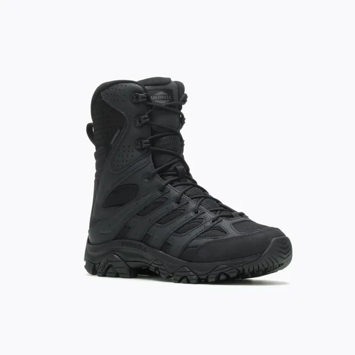 Merrell Boots Men Moab 3 8034 Tactical Zip Waterproof Boot Black