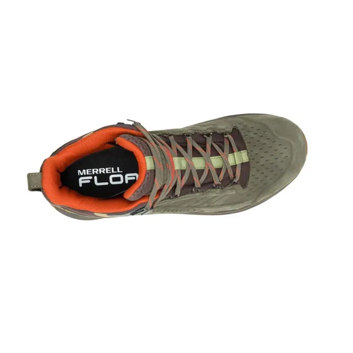 Merrell Boots Men Moab Speed 2 Leather Mid Waterproof Olive