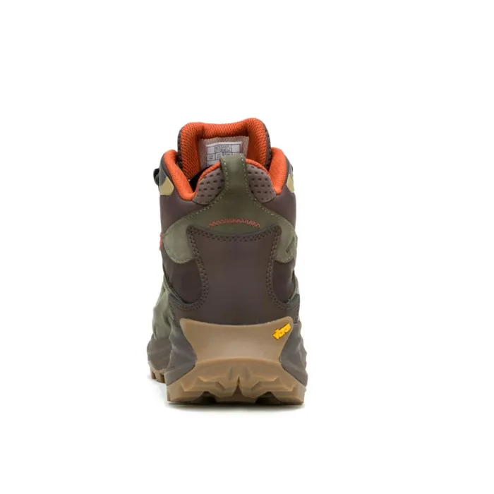 Merrell Boots Men Moab Speed 2 Leather Mid Waterproof Olive