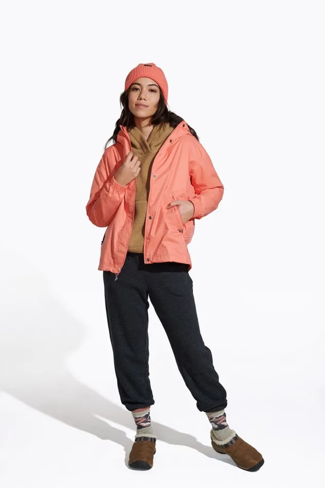 Merrell Outerwear Women Fallon Rain Jacket Black