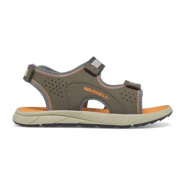 Merrell Sandals Kids Big Panther Sandal 30 Gunsmoke