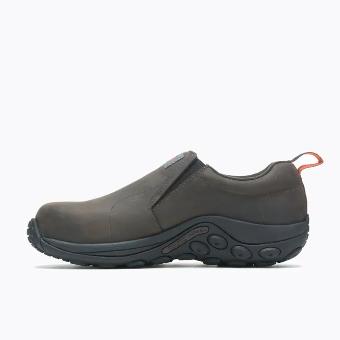 Merrell SlipOns Men Jungle Moc Leather Comp Toe Sd Work Shoe Espresso