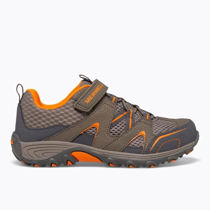 Merrell Sneakers Kids Big Trail Chaser Shoe Gunsmoke Orange