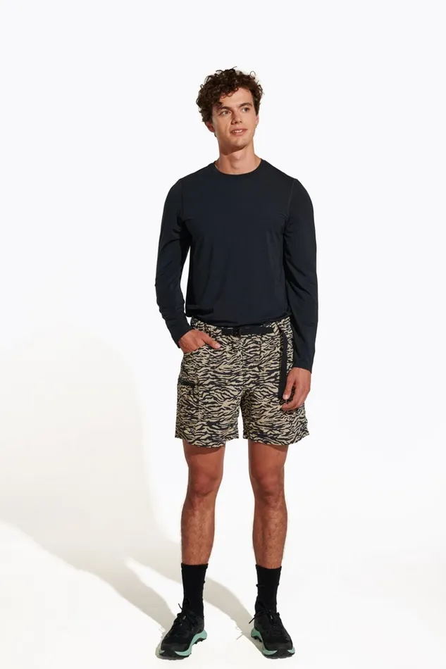Merrell Tops Men Everyday Long Sleeve Tee With Tencel Black