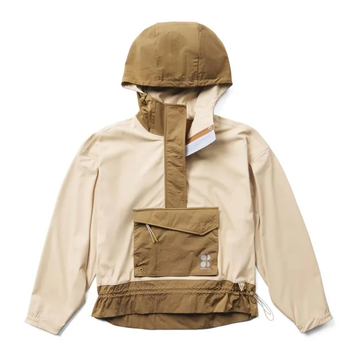 Merrell Tops Women Ascend Whisper Anorak X Sweaty Betty Dove Beigeantique Copper