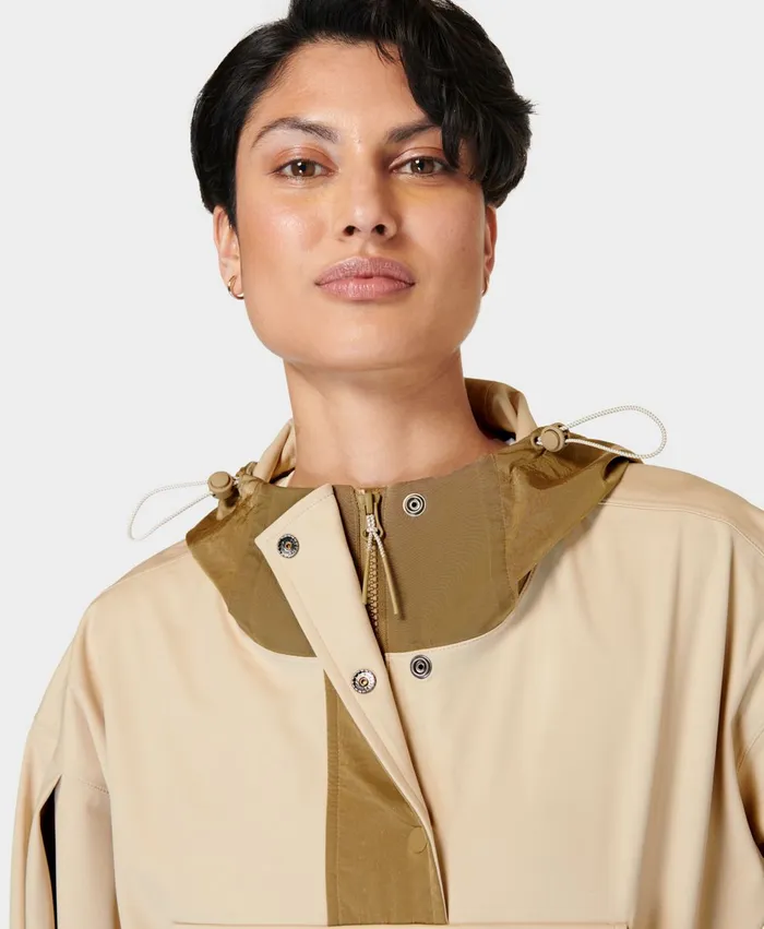 Merrell Tops Women Ascend Whisper Anorak X Sweaty Betty Dove Beigeantique Copper