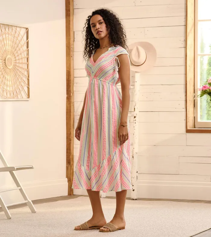 Millie Dress 8211 Miami Beach Stripes Hatley