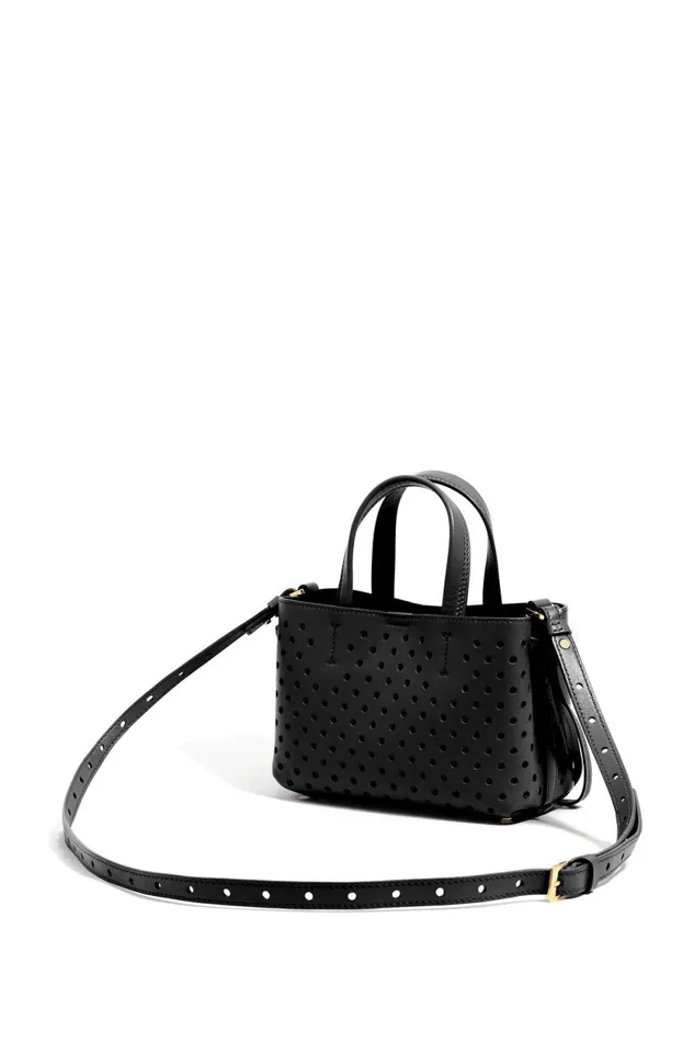 Mini Black Leather Chihuahua Bag Black Women Bimba Y Lola Bimba Y Palomo