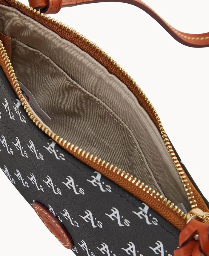 MLB Athletics Top Zip Crossbody Athletics Woman Dooney and Bourke Crossbodies MLB Athletics Top Zip Crossbody Athletics Woman Dooney and Bourke Crossbodies