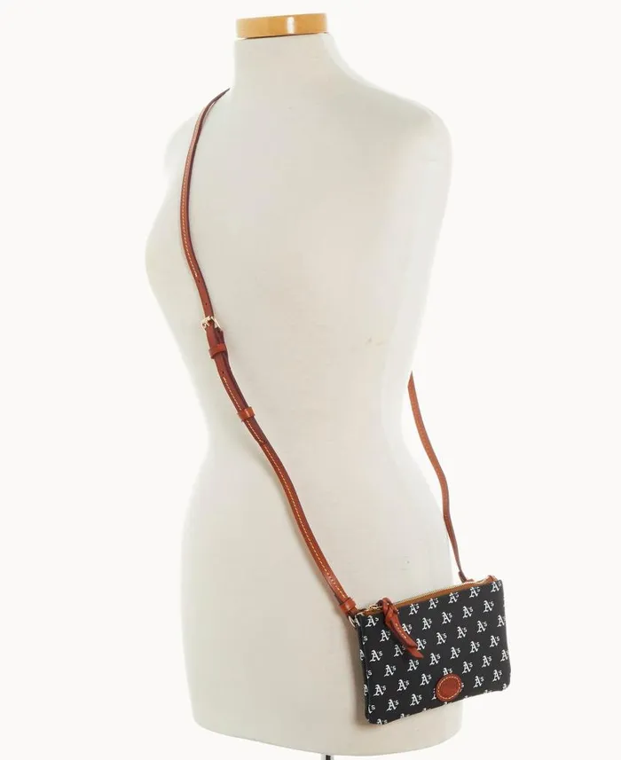 MLB Athletics Top Zip Crossbody Athletics Woman Dooney and Bourke Crossbodies MLB Athletics Top Zip Crossbody Athletics Woman Dooney and Bourke Crossbodies
