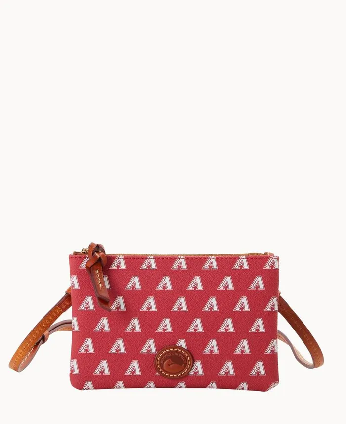 MLB Diamondbacks Top Zip Crossbody Diamondbacks Woman Dooney and Bourke Crossbodies MLB Diamondbacks Top Zip Crossbody Diamondbacks Woman Dooney and Bourke Crossbodies