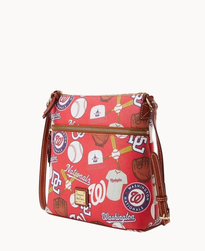 MLB Nationals Crossbody Nationals Woman Dooney and Bourke Crossbodies MLB Nationals Crossbody Nationals Woman Dooney and Bourke Crossbodies