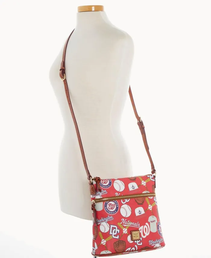 MLB Nationals Crossbody Nationals Woman Dooney and Bourke Crossbodies MLB Nationals Crossbody Nationals Woman Dooney and Bourke Crossbodies