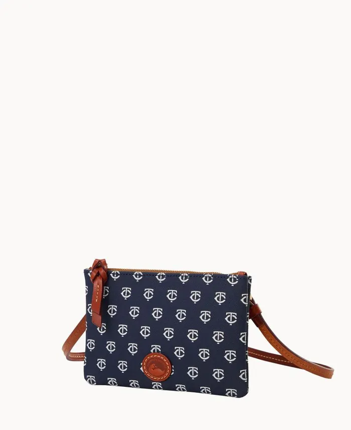 MLB Twins Top Zip Crossbody Twins Woman Dooney and Bourke Crossbodies MLB Twins Top Zip Crossbody Twins Woman Dooney and Bourke Crossbodies