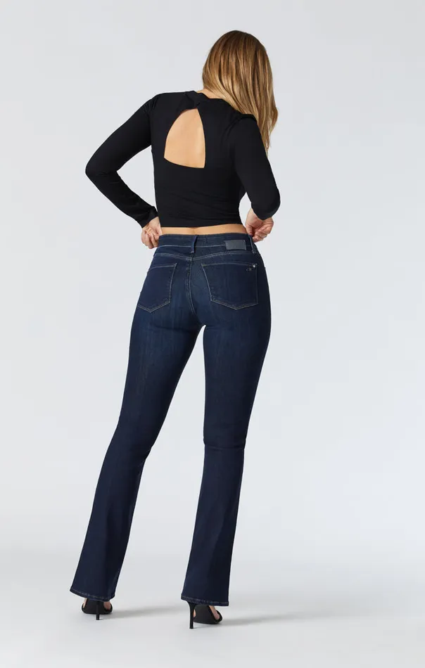 Molly Mid Rise Bootcut In Deep Supersoft Women Mavi Jeans Denim Molly Mid Rise Bootcut In Deep Supersoft Women Mavi Jeans Denim