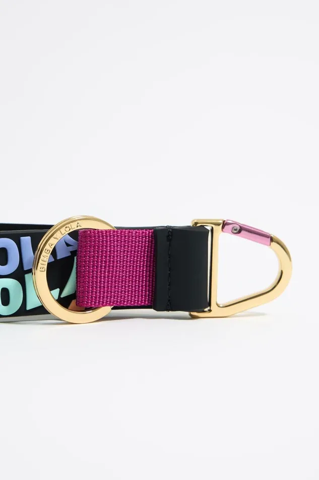 Multicolor Silicone Logo Key Ring Burgundy Women Bimba Y Lola Key Rings Multicolor Silicone Logo Key Ring Burgundy Women Bimba Y Lola Key Rings