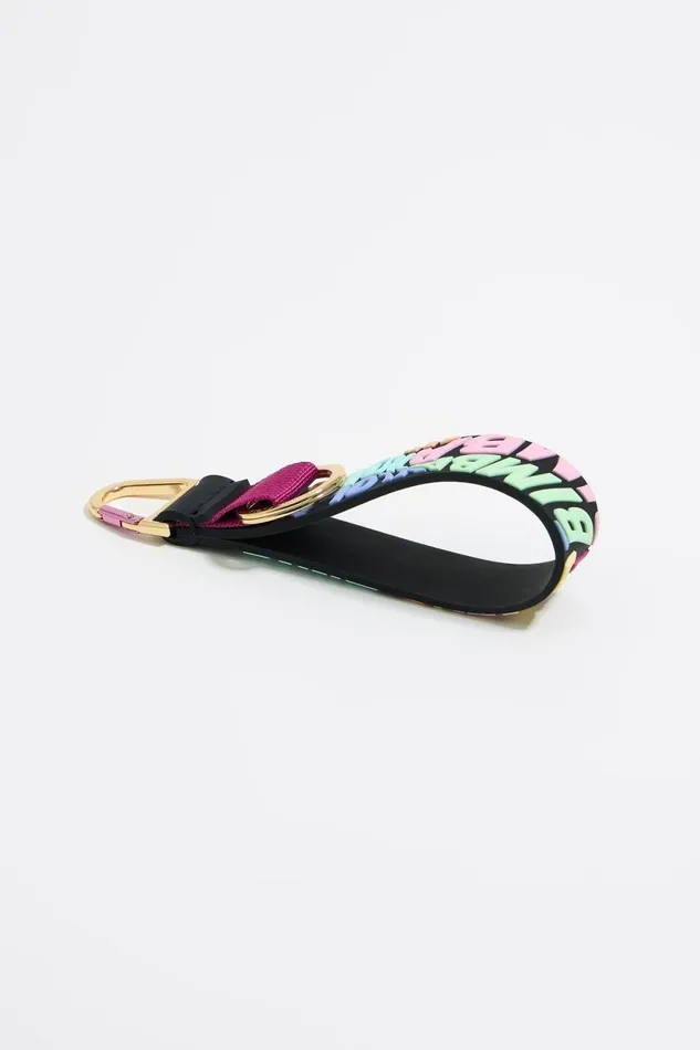 Multicolor Silicone Logo Key Ring Burgundy Women Bimba Y Lola Key Rings Multicolor Silicone Logo Key Ring Burgundy Women Bimba Y Lola Key Rings