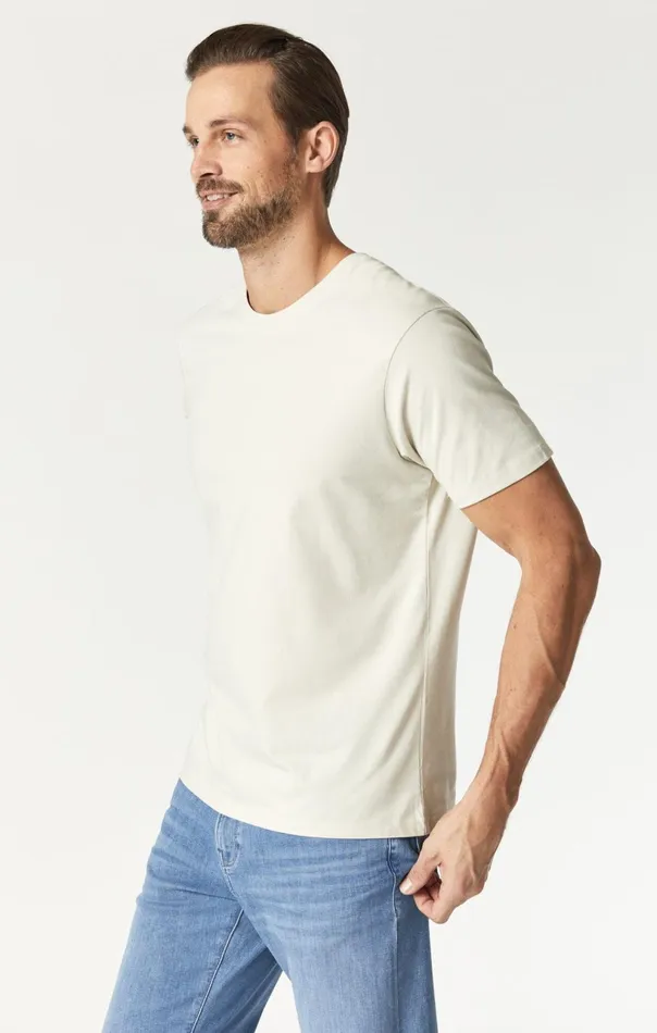 Natural Dyed TShirt In Tofu Men Mavi Jeans TShirts Natural Dyed TShirt In Tofu Men Mavi Jeans TShirts