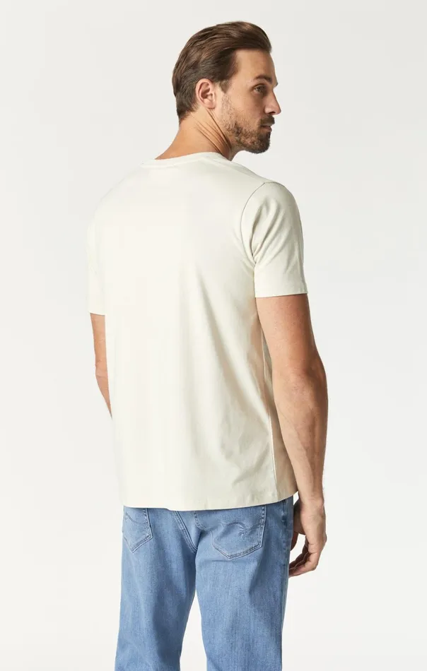 Natural Dyed TShirt In Tofu Men Mavi Jeans TShirts Natural Dyed TShirt In Tofu Men Mavi Jeans TShirts