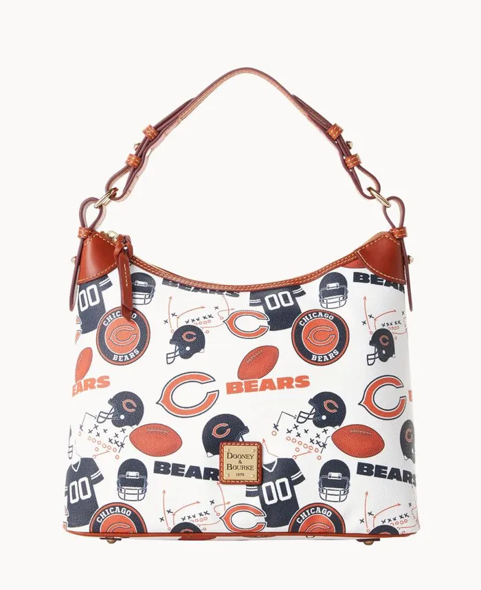 NFL Bears Hobo Bears Woman Dooney and Bourke Shoulder Bags
