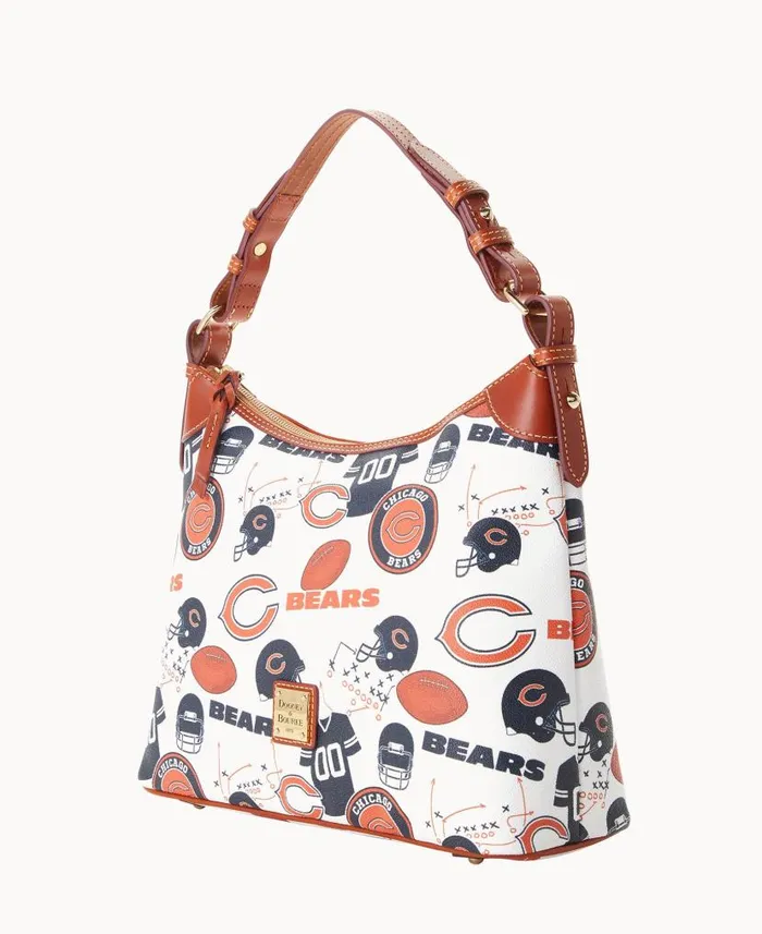 NFL Bears Hobo Bears Woman Dooney and Bourke Shoulder Bags NFL Bears Hobo Bears Woman Dooney and Bourke Shoulder Bags
