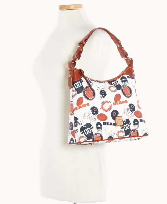 NFL Bears Hobo Bears Woman Dooney and Bourke Shoulder Bags NFL Bears Hobo Bears Woman Dooney and Bourke Shoulder Bags