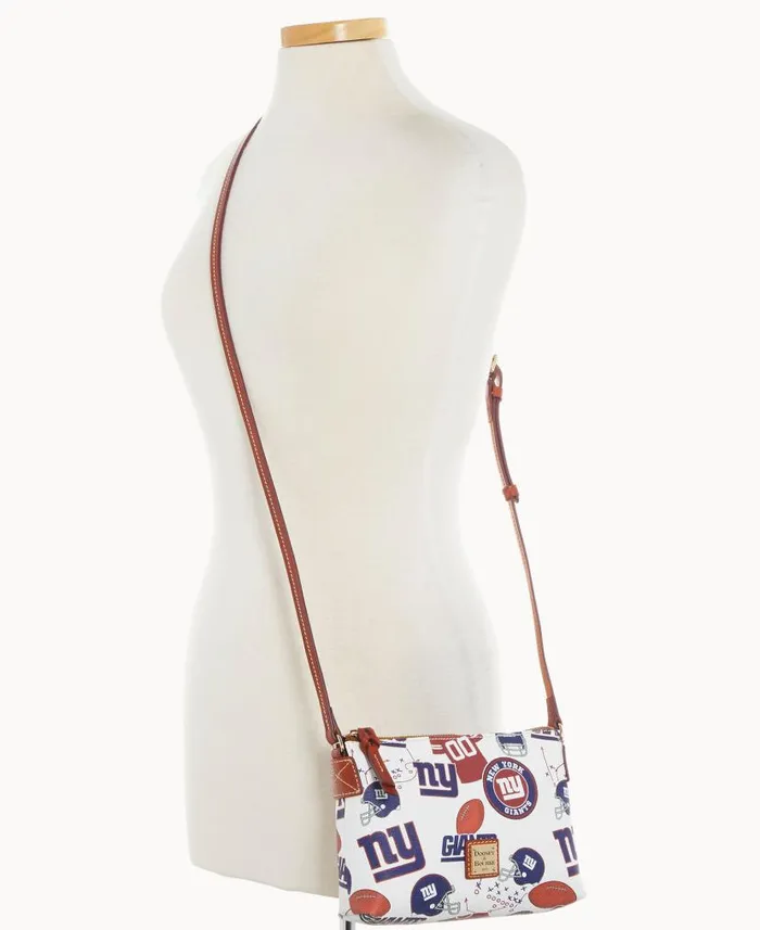 NFL NY Giants Crossbody Pouchette Giants Woman Dooney and Bourke Crossbodies NFL NY Giants Crossbody Pouchette Giants Woman Dooney and Bourke Crossbodies