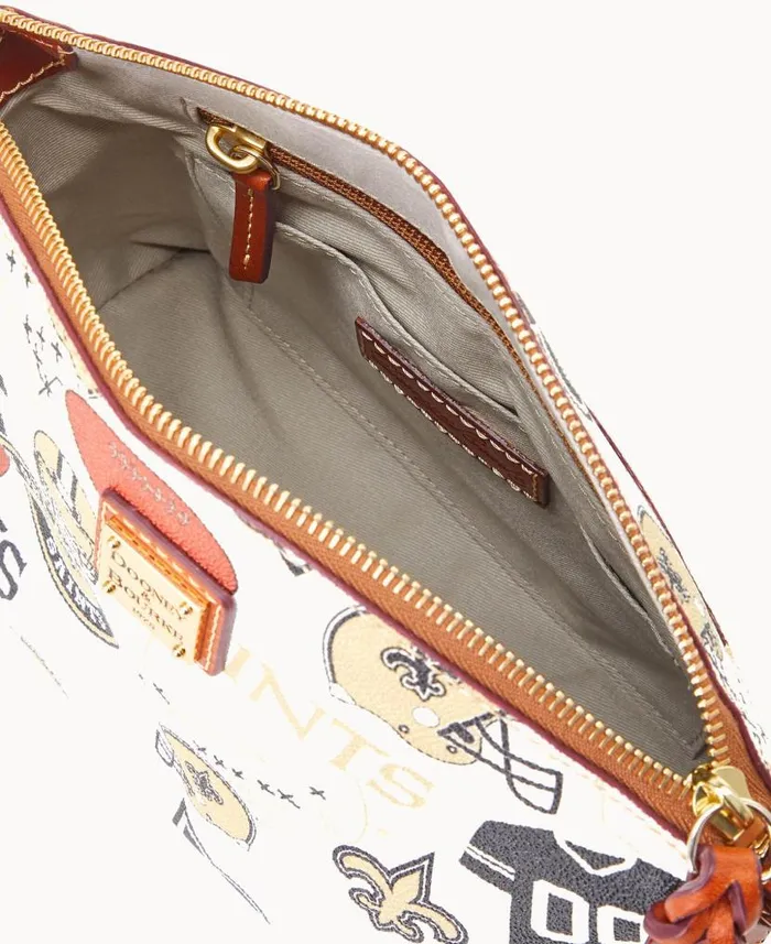 NFL Saints Suki Crossbody Saints Woman Dooney and Bourke Crossbodies NFL Saints Suki Crossbody Saints Woman Dooney and Bourke Crossbodies