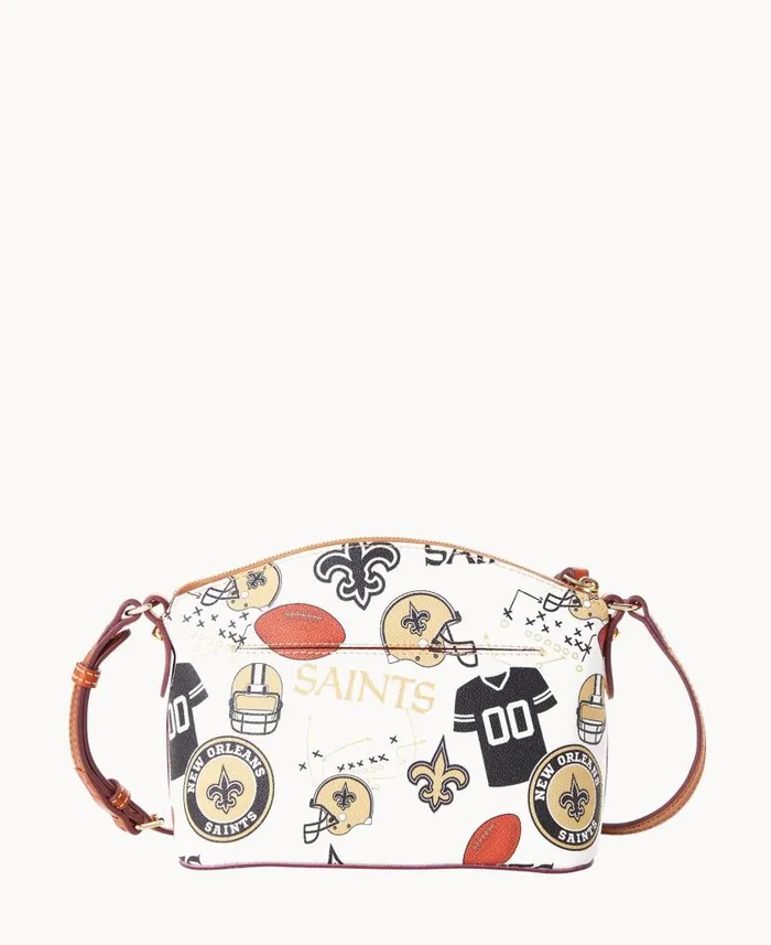 NFL Saints Suki Crossbody Saints Woman Dooney and Bourke Crossbodies NFL Saints Suki Crossbody Saints Woman Dooney and Bourke Crossbodies