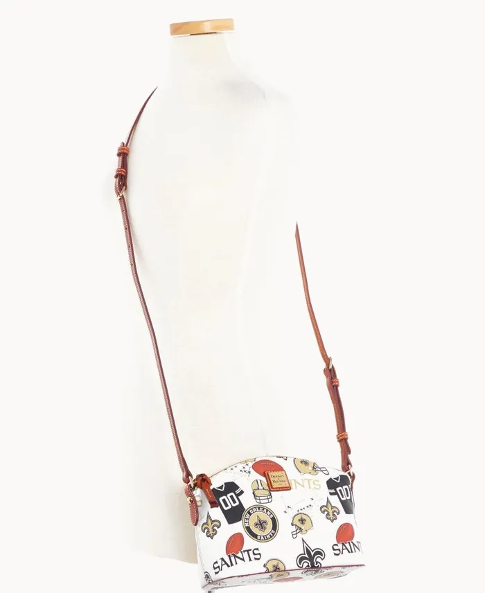 NFL Saints Suki Crossbody Saints Woman Dooney and Bourke Crossbodies NFL Saints Suki Crossbody Saints Woman Dooney and Bourke Crossbodies
