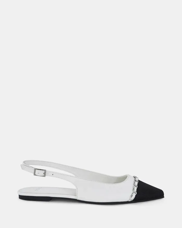 NOVO Shoes Ballet Flats Women CANDI WHITE Ballet Flats