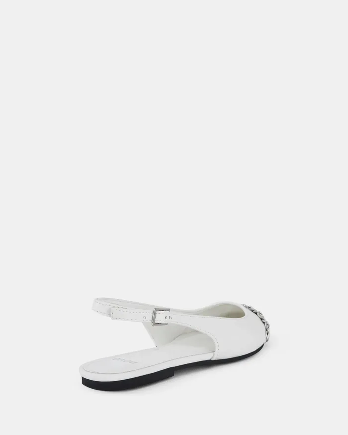 NOVO Shoes Ballet Flats Women CANDI WHITE Ballet Flats