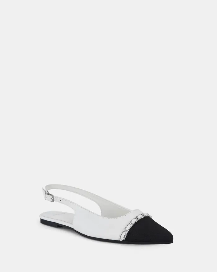 NOVO Shoes Ballet Flats Women CANDI WHITE Ballet Flats