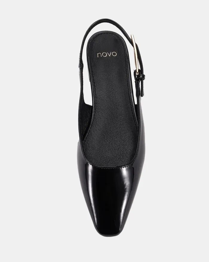 NOVO Shoes Ballet Flats Women CONI BLACK Ballet Flats
