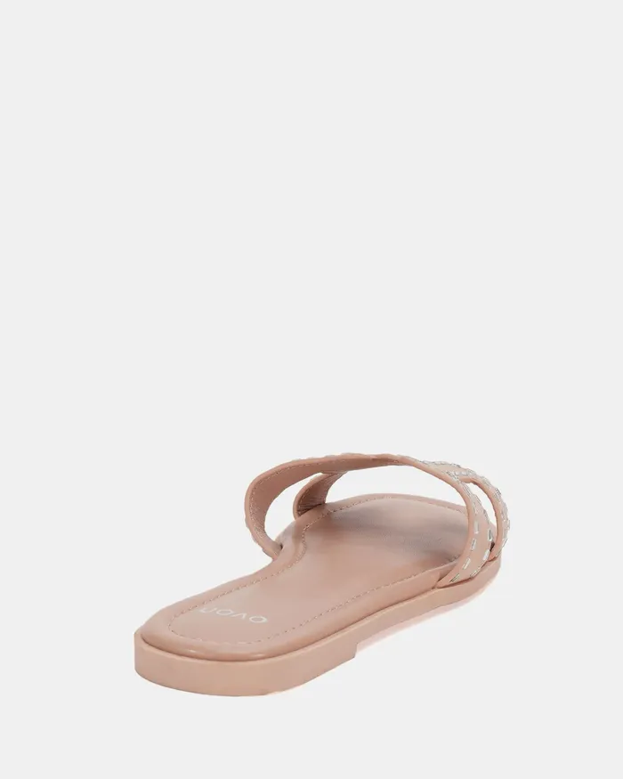 NOVO Shoes Flat Sandals Women SACHIE NUDE