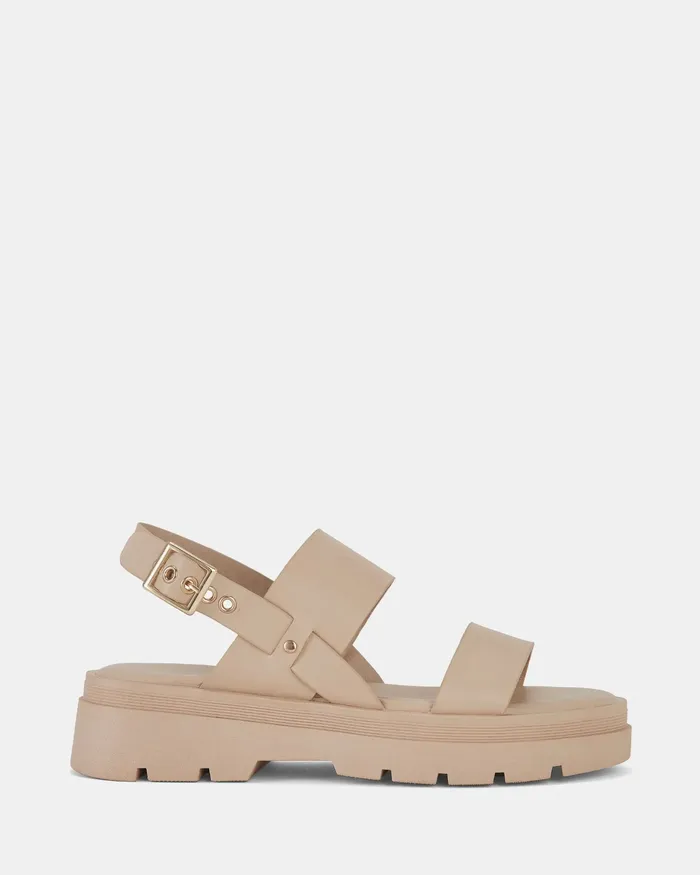 NOVO Shoes Flatforms Women TAFFY Sand Flatforms