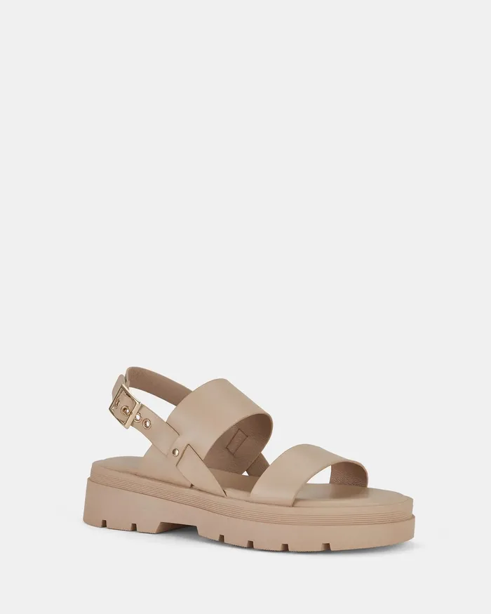 NOVO Shoes Flatforms Women TAFFY Sand Flatforms
