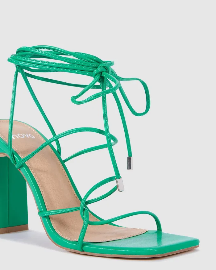 NOVO Shoes NIAROBI GREEN Women Party